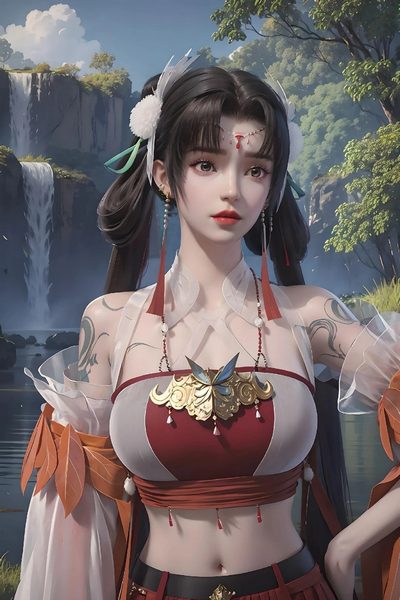 月莹高清图片_山海伏魔录角色壁纸_手机壁纸4K无水印下载