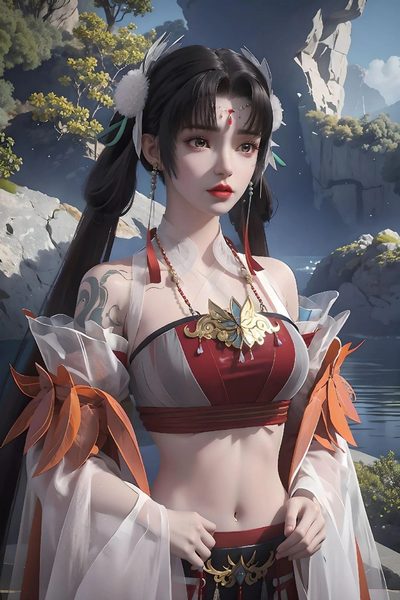 月莹高清图片_山海伏魔录角色壁纸_手机壁纸4K无水印下载