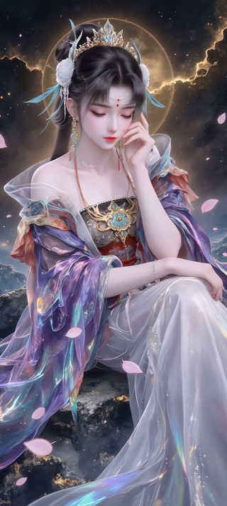 月莹高清图片_山海伏魔录角色壁纸_手机壁纸4K无水印下载