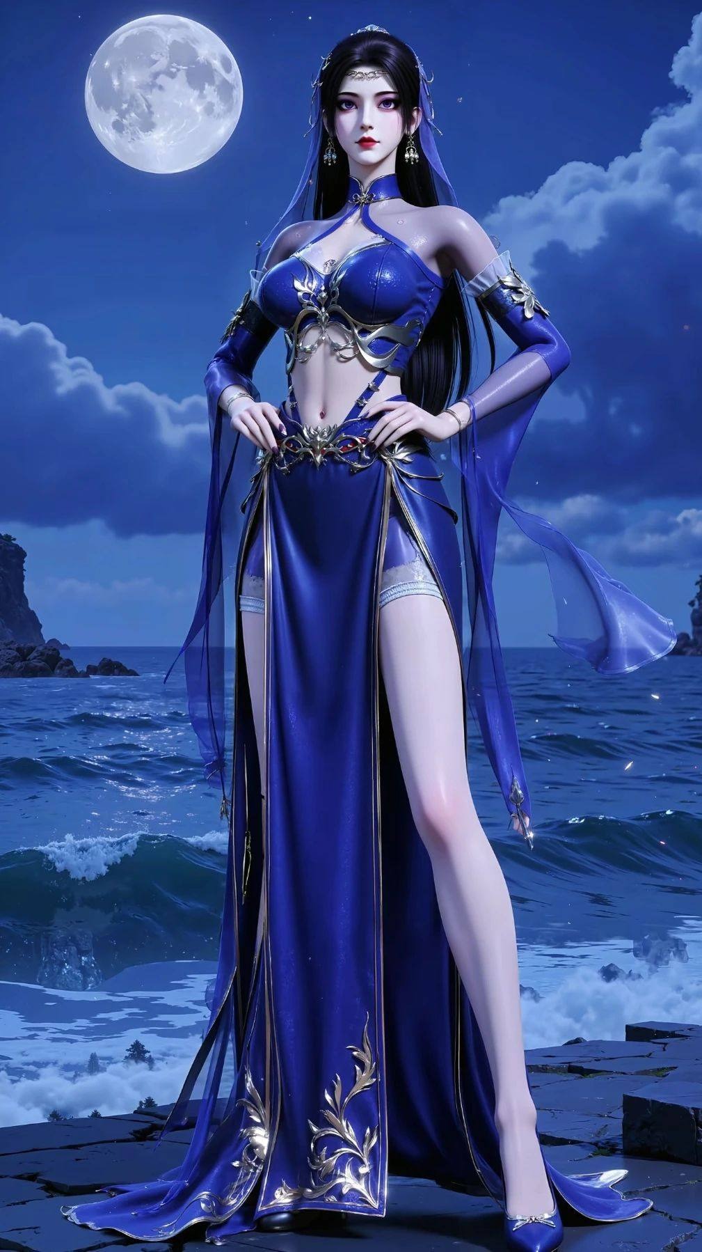 夜后高清图片 徒弟个个是大佬角色壁纸 手机壁纸