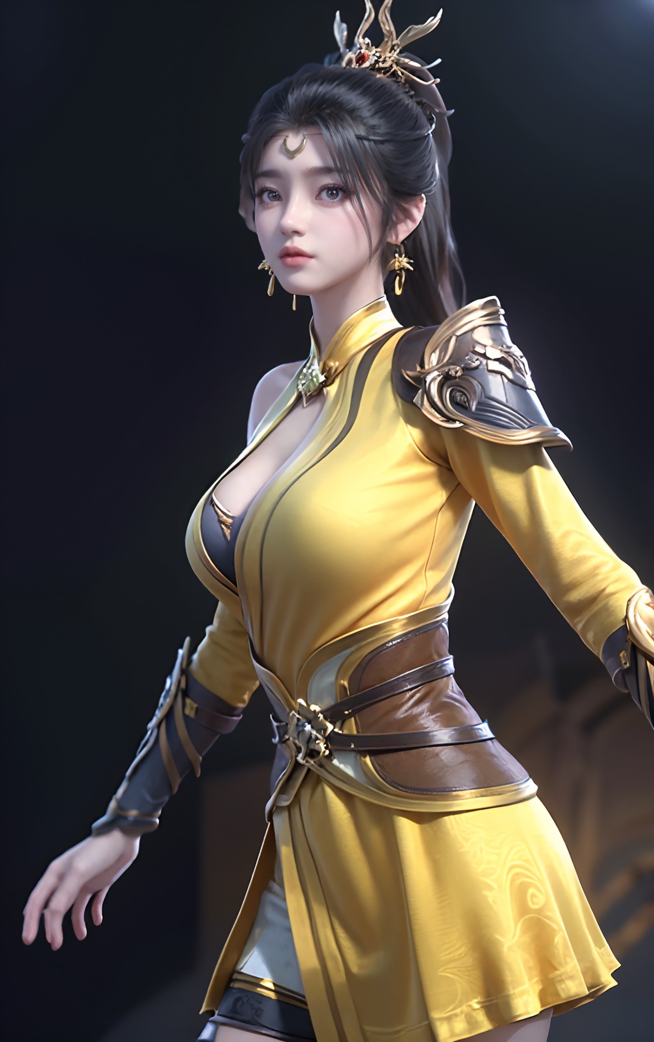 姬千凡高清图片 徒弟个个是大佬角色壁纸 手机壁纸