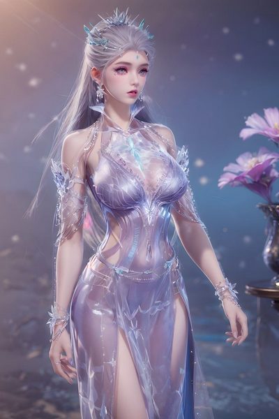 雪女高清图片_斗罗大陆角色壁纸_手机壁纸4K无水印下载