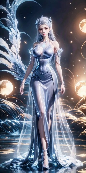 雪女高清图片_斗罗大陆角色壁纸_手机壁纸4K无水印下载