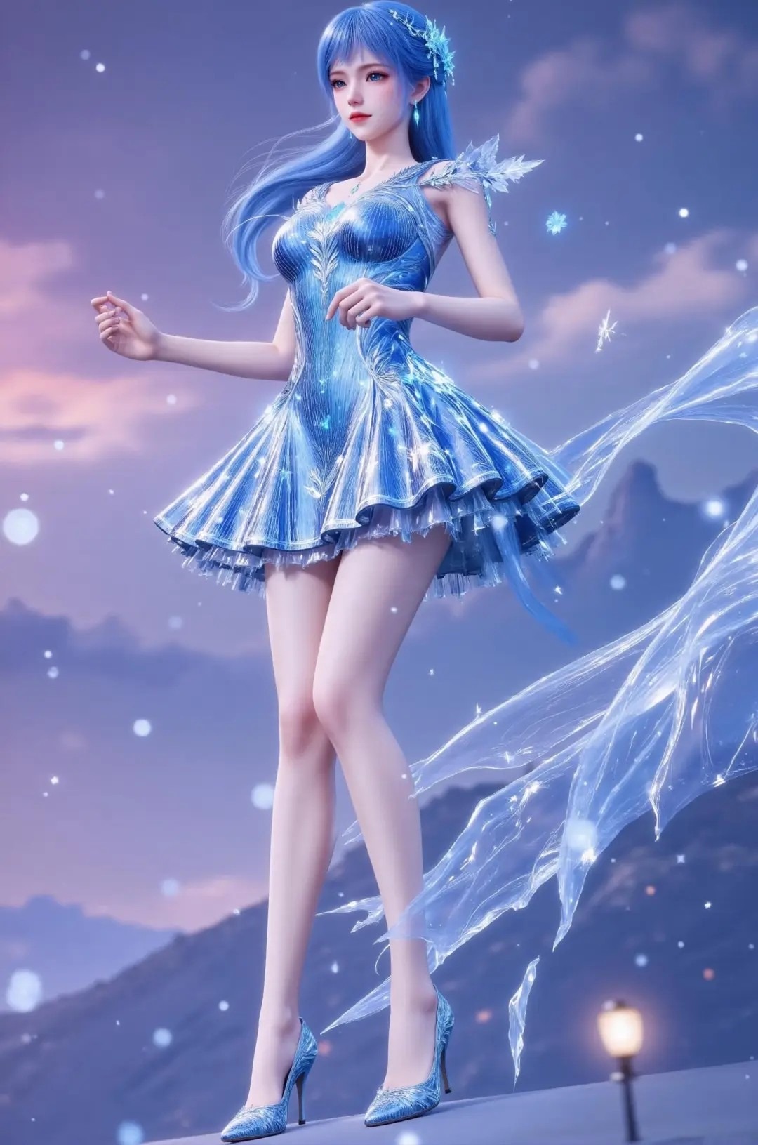 雪女高清图片 斗罗大陆角色壁纸 手机壁纸