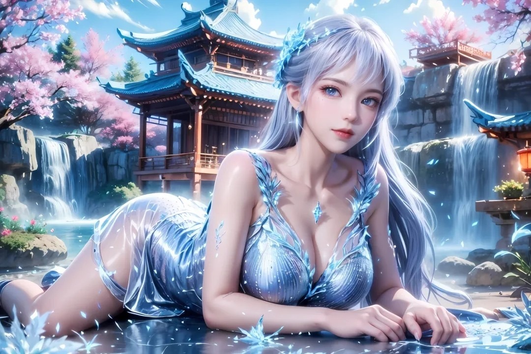 雪女高清图片 斗罗大陆角色壁纸 手机壁纸