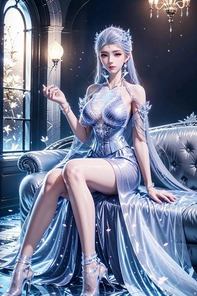 雪女高清图片_斗罗大陆角色壁纸_手机壁纸4K无水印下载