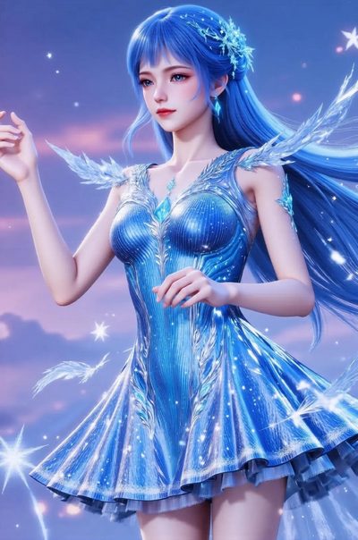 雪女高清图片_斗罗大陆角色壁纸_手机壁纸4K无水印下载