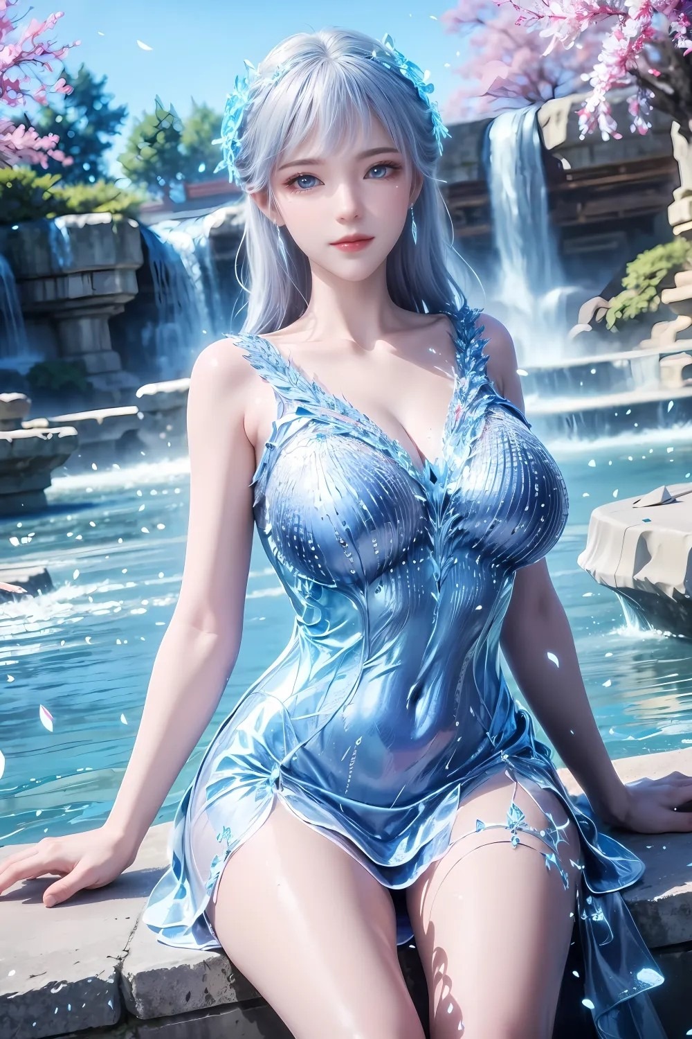 雪女高清图片 斗罗大陆角色壁纸 手机壁纸