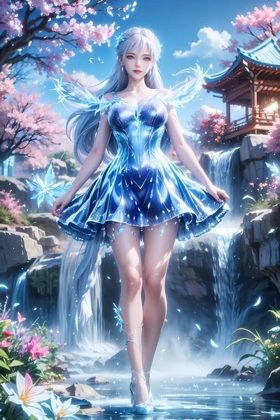 雪女高清图片_斗罗大陆角色壁纸_手机壁纸4K无水印下载