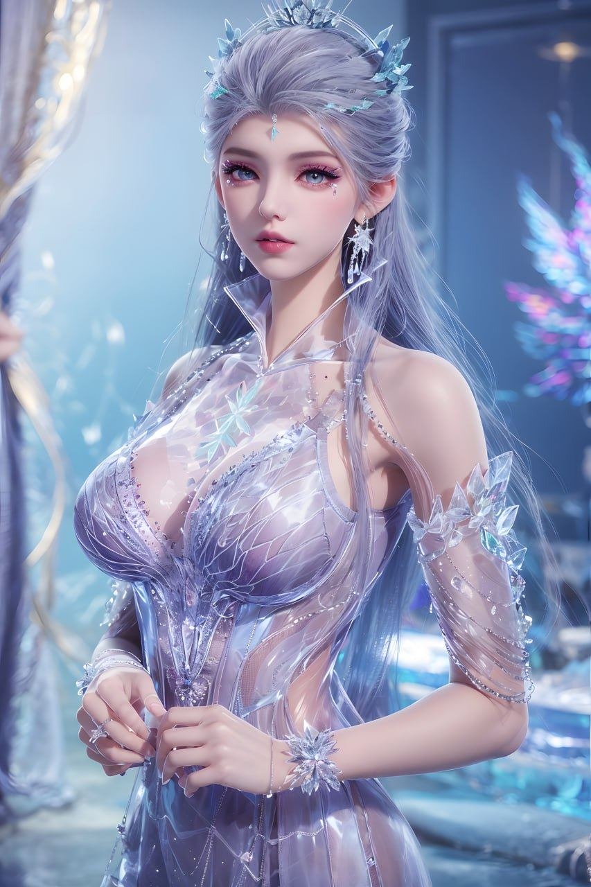 雪女高清图片 斗罗大陆角色壁纸 手机壁纸