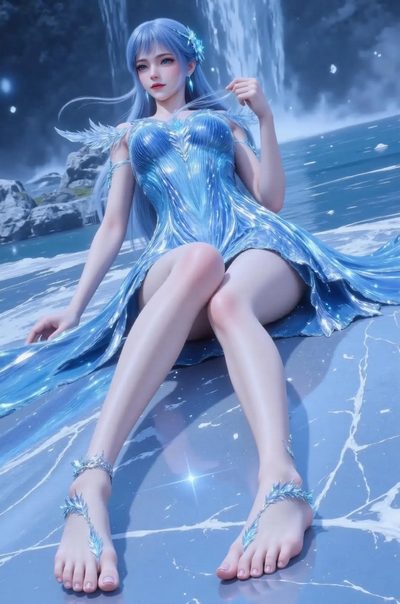 雪女高清图片_斗罗大陆角色壁纸_手机壁纸4K无水印下载