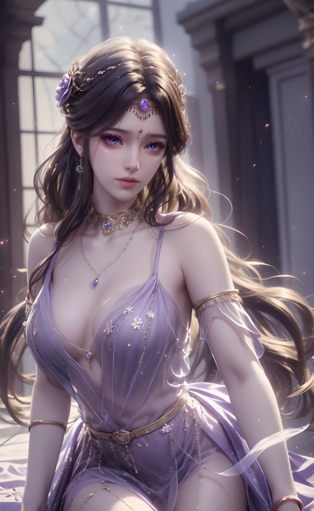 倪克斯高清图片 斩神之凡尘神域角色壁纸 手机壁纸