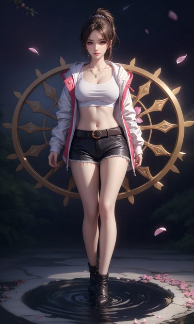 红缨高清图片_斩神之凡尘神域角色壁纸_手机壁纸4K无水印下载