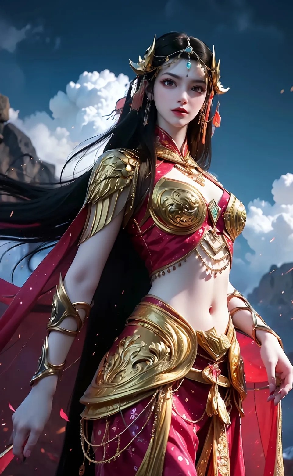 慕芊芊高清图片 武动乾坤角色壁纸 手机壁纸