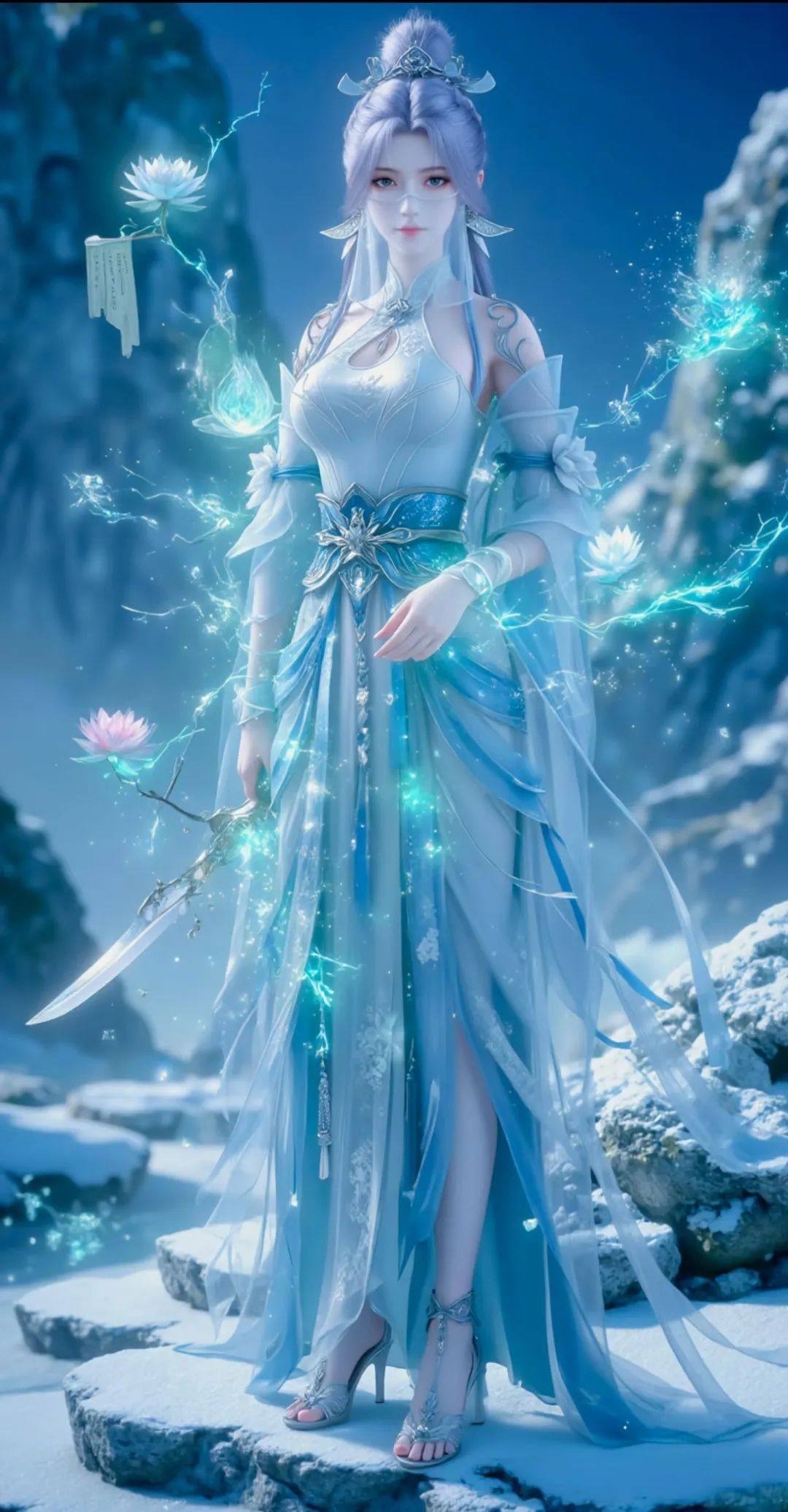 绫清竹高清图片 武动乾坤角色壁纸 手机壁纸