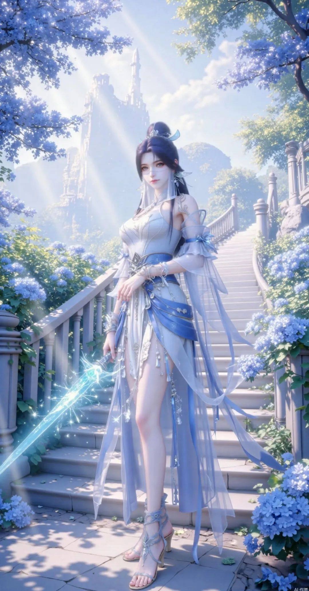 绫清竹高清图片 武动乾坤角色壁纸 手机壁纸