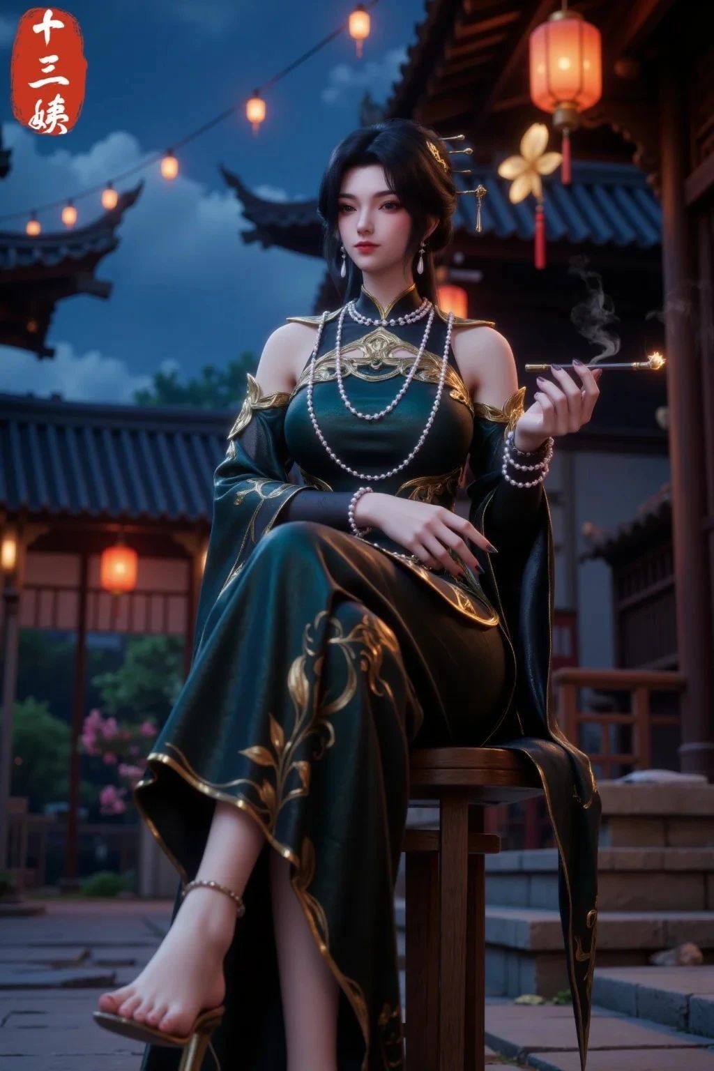 十三姨高清图片 沧元图角色壁纸 手机壁纸