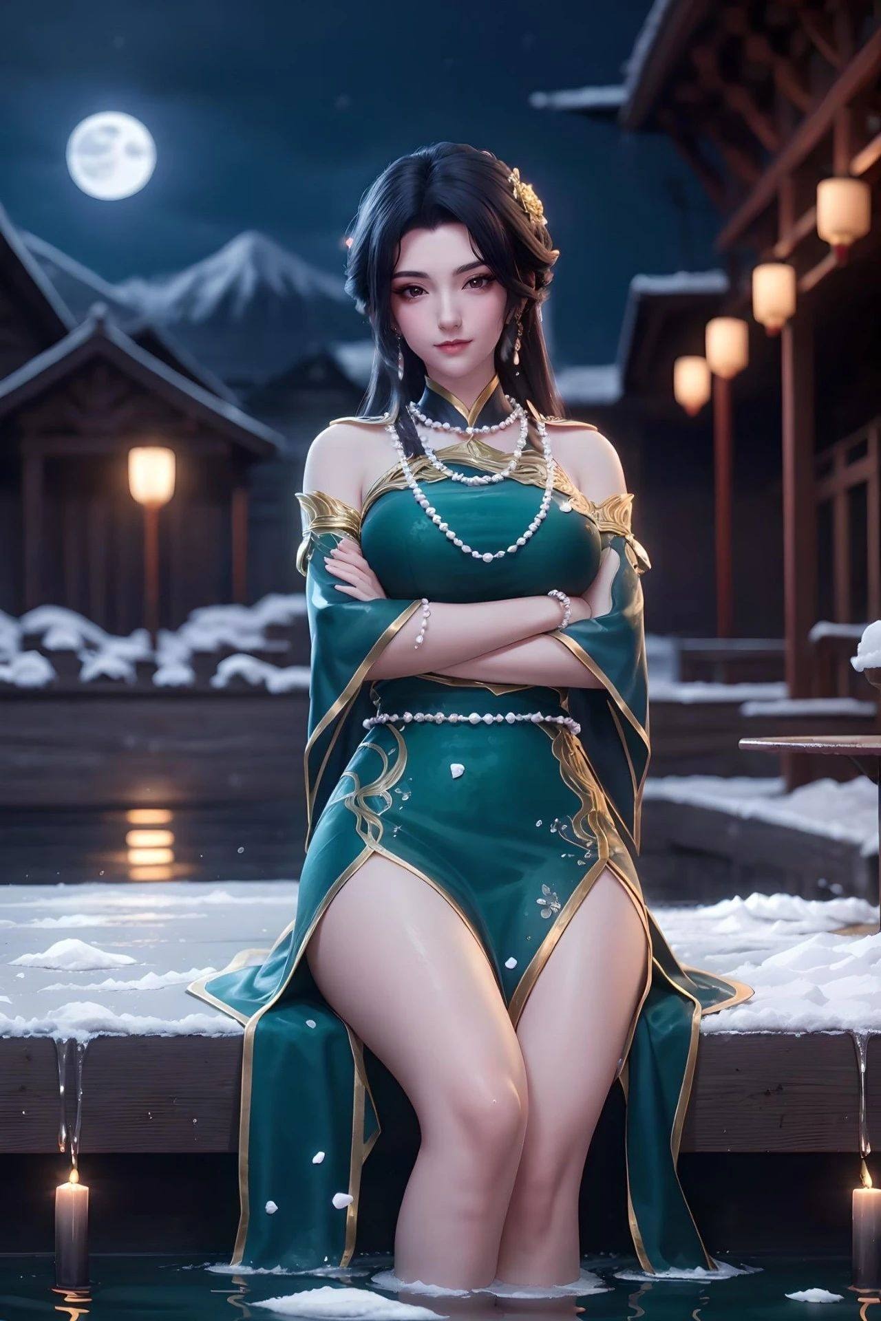 十三姨高清图片 沧元图角色壁纸 手机壁纸