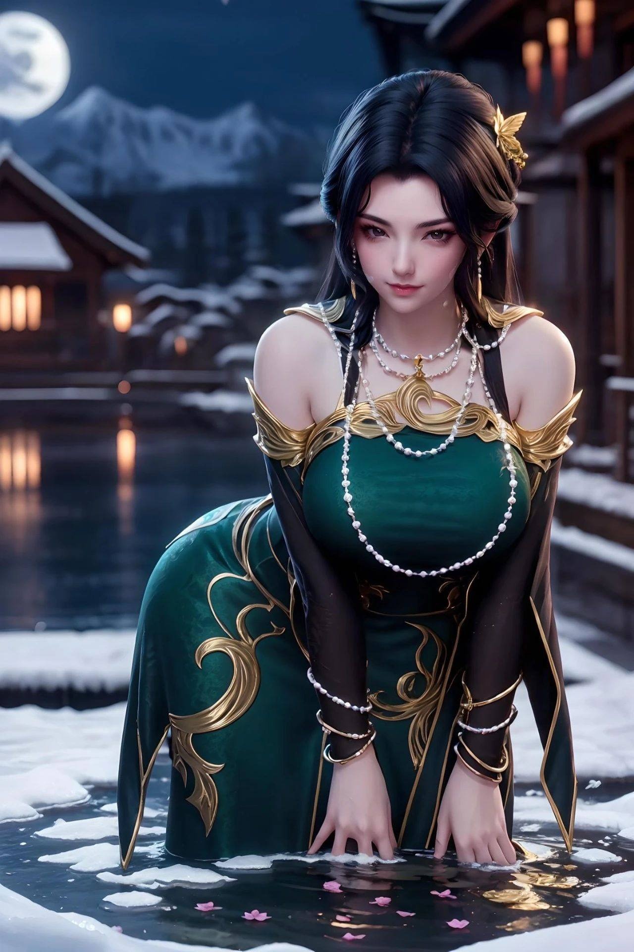 十三姨高清图片 沧元图角色壁纸 手机壁纸