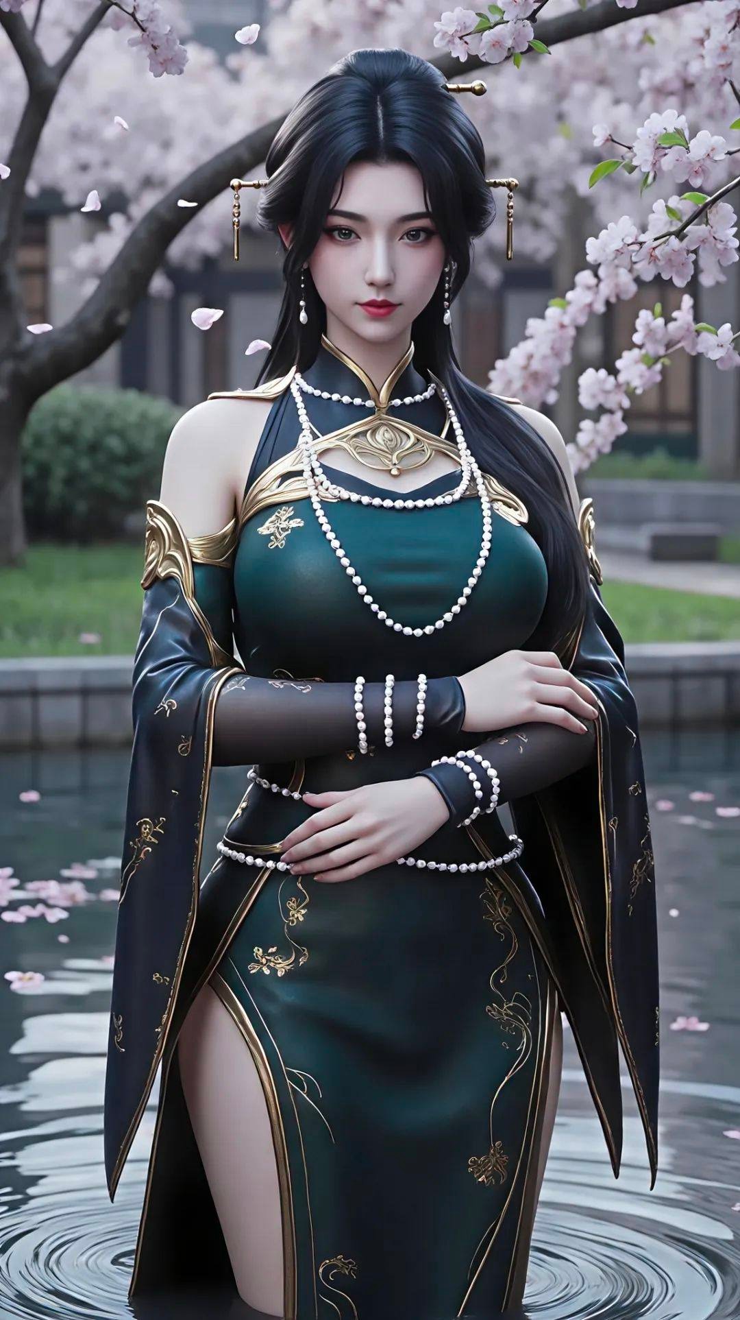 十三姨高清图片 沧元图角色壁纸 手机壁纸