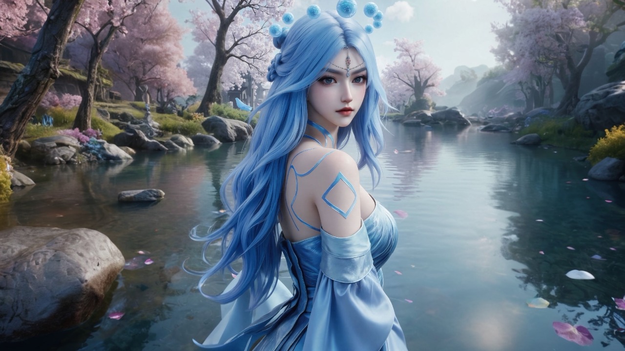 李少英高清图片 沧元图角色壁纸 手机壁纸