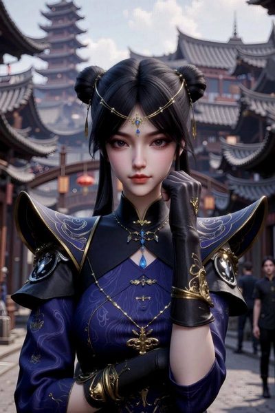 李少英高清图片_沧元图角色壁纸_手机壁纸4K无水印下载