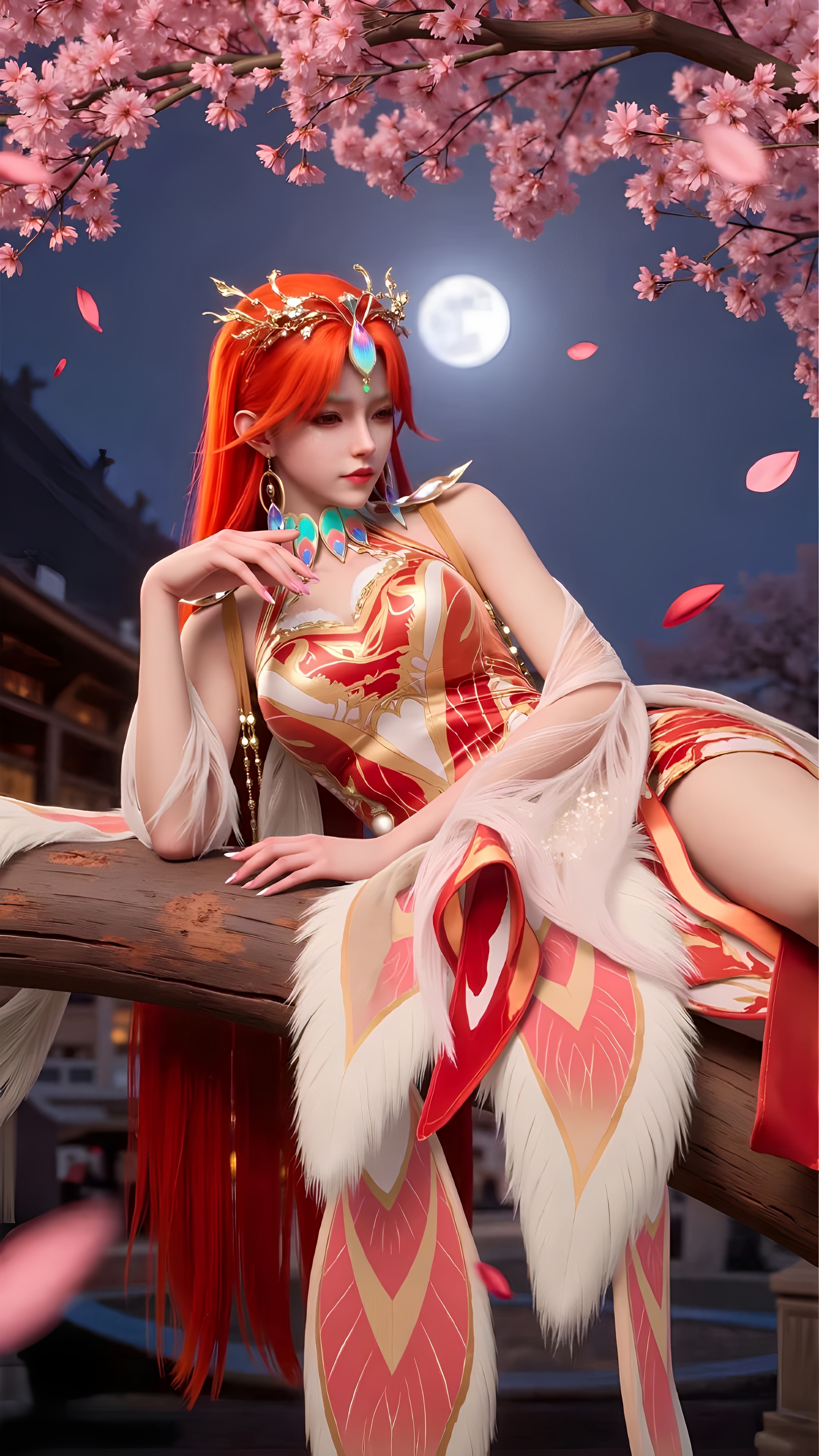 柳七月高清图片 沧元图角色壁纸 手机壁纸