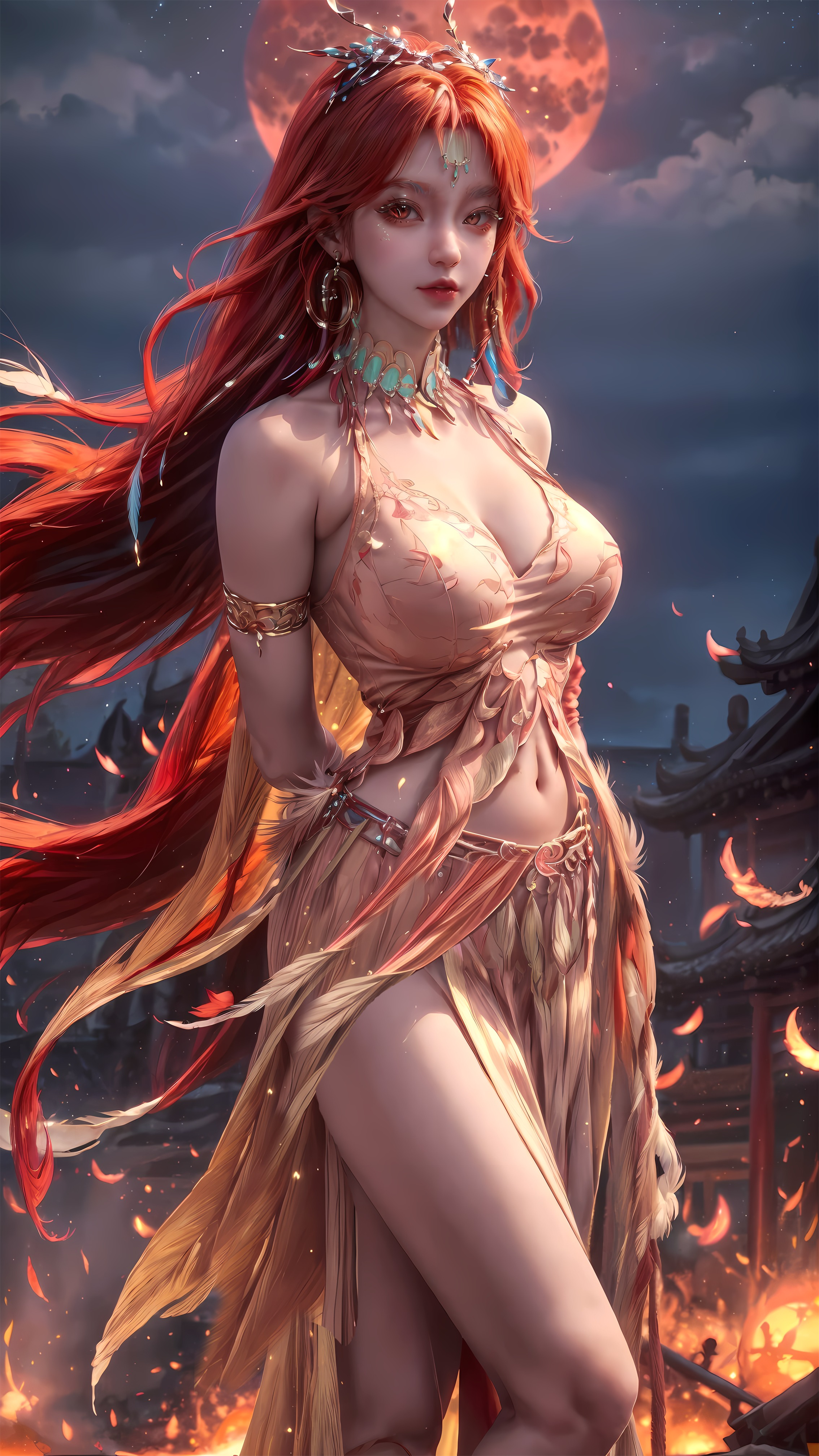 柳七月高清图片 沧元图角色壁纸 手机壁纸