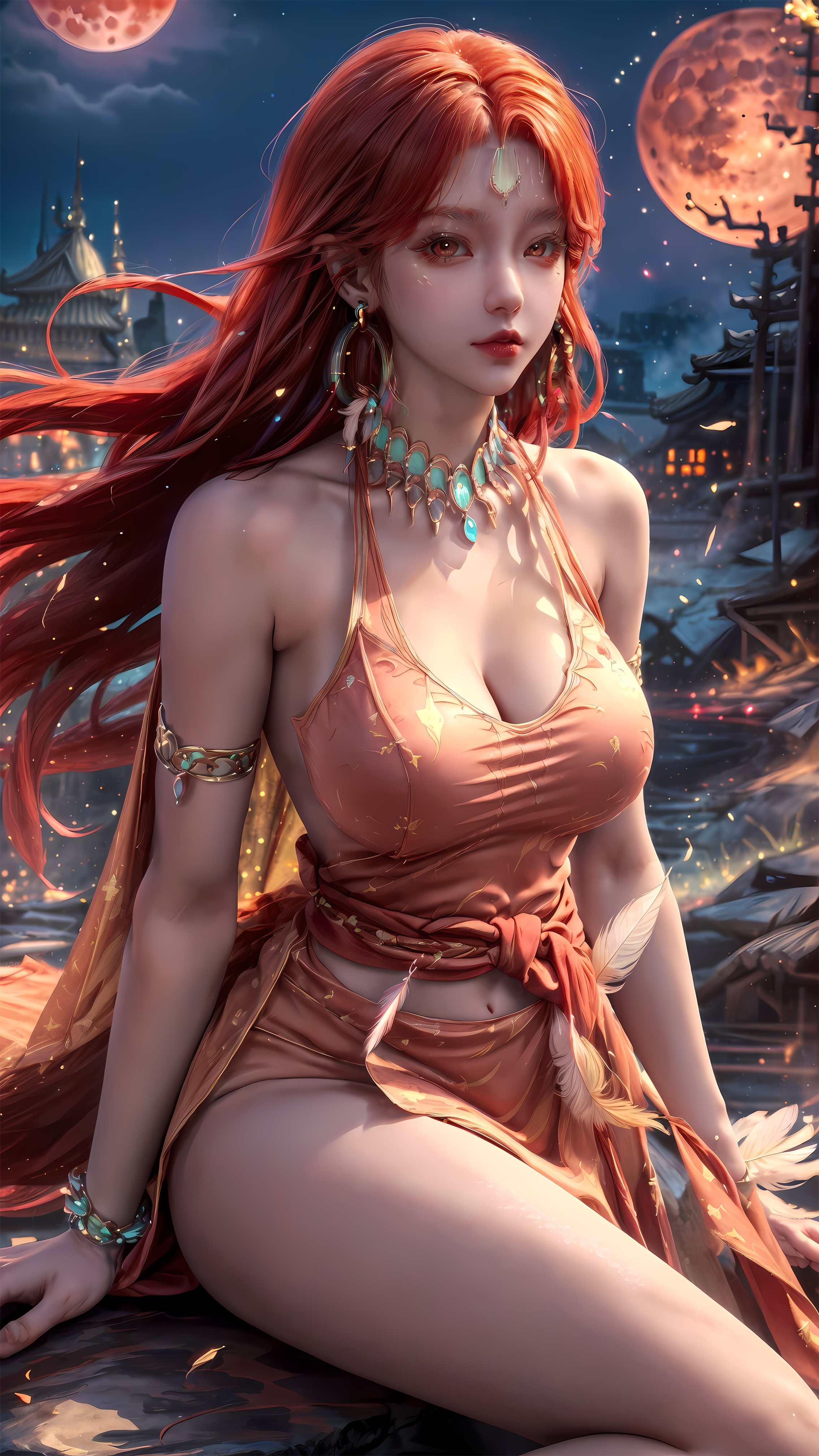 柳七月高清图片 沧元图角色壁纸 手机壁纸