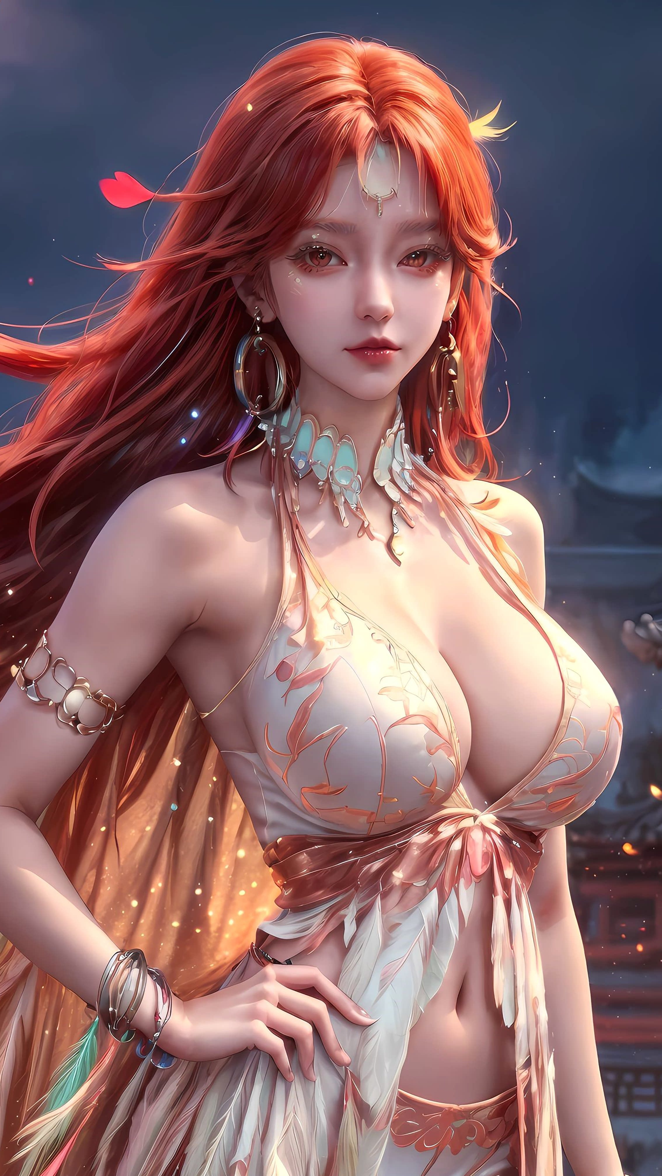 柳七月高清图片 沧元图角色壁纸 手机壁纸