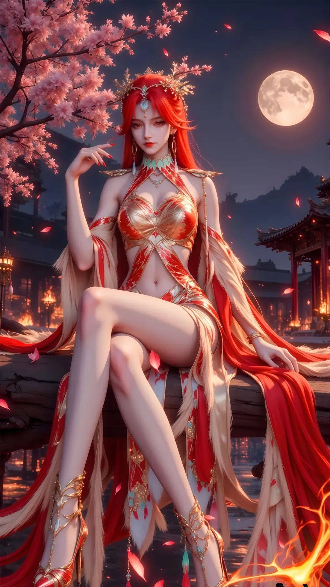 柳七月高清图片 沧元图角色壁纸 手机壁纸