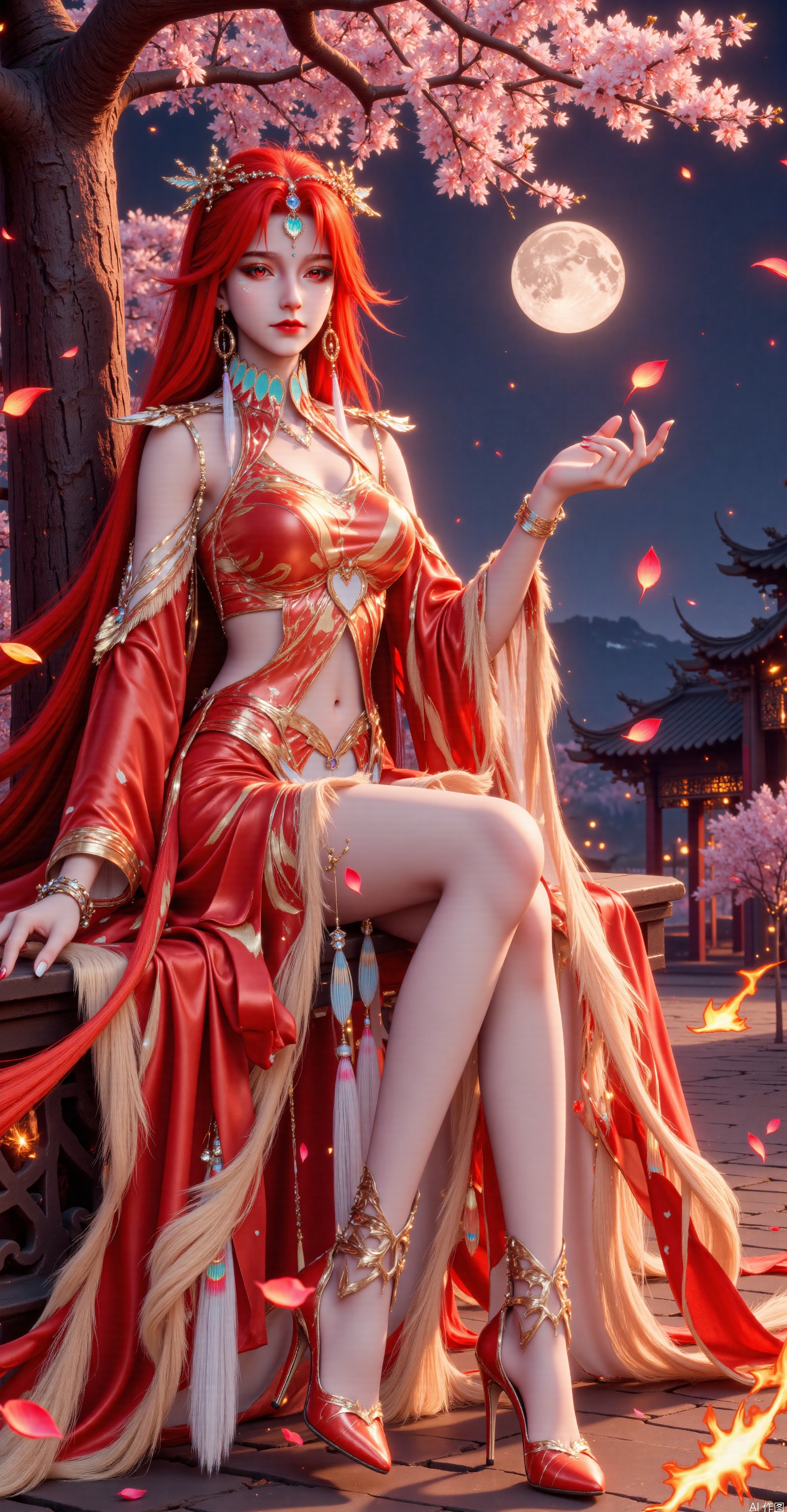 柳七月高清图片 沧元图角色壁纸 手机壁纸