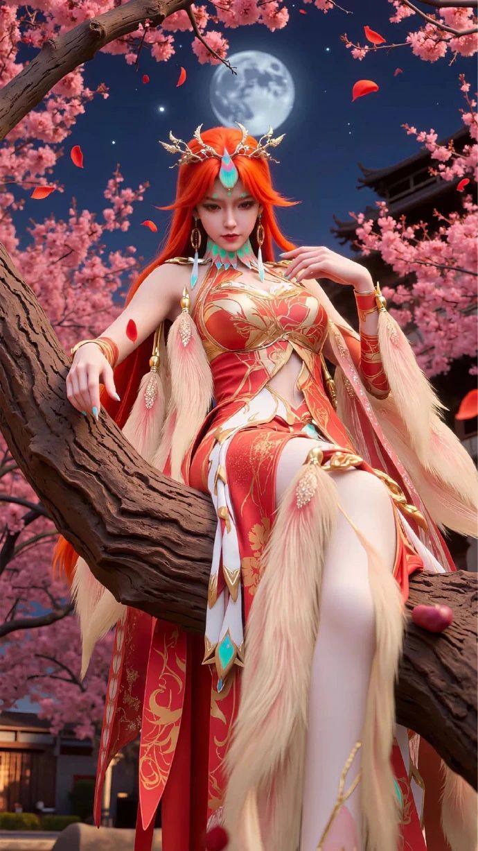 柳七月高清图片 沧元图角色壁纸 手机壁纸