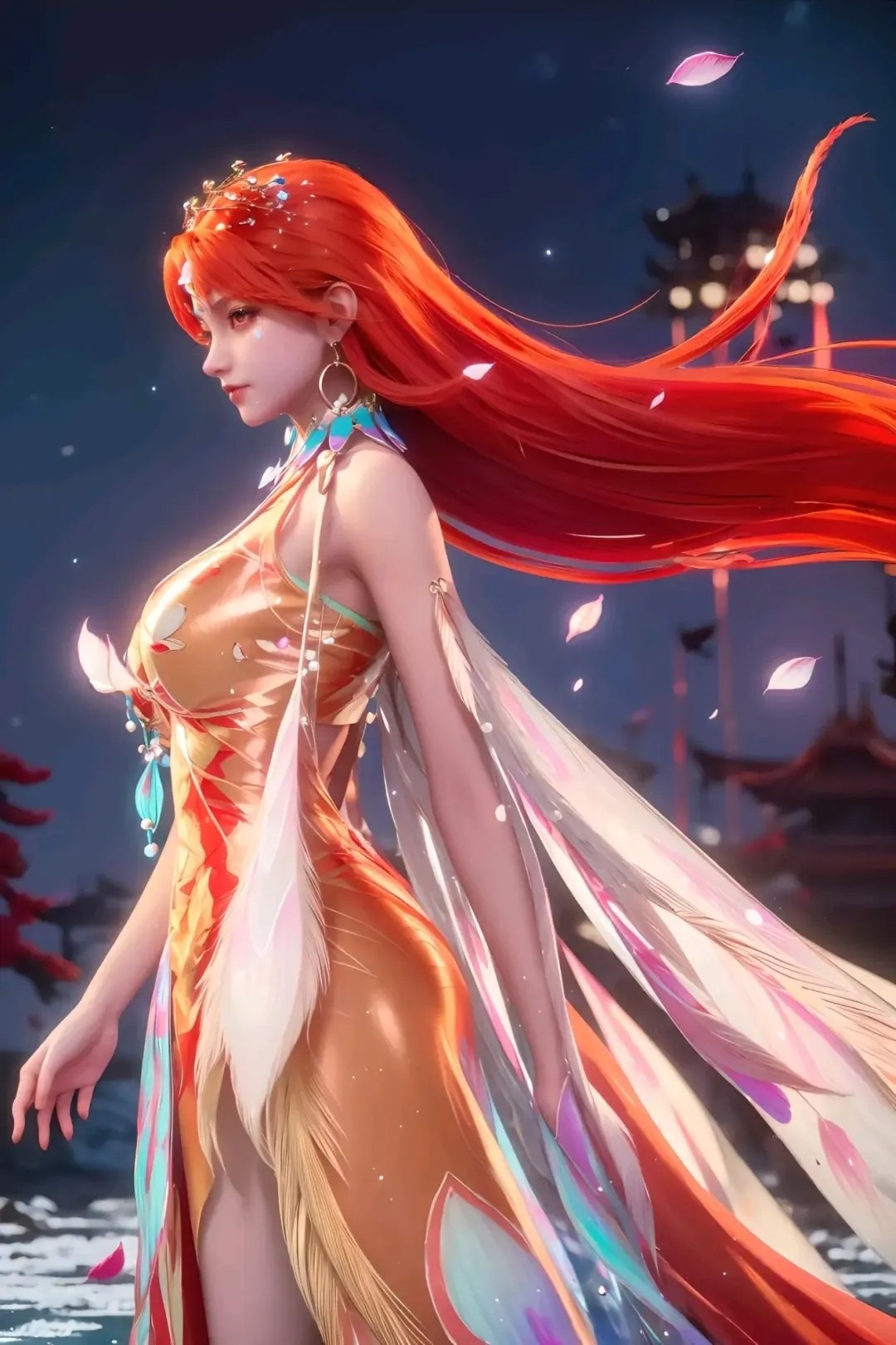 柳七月高清图片 沧元图角色壁纸 手机壁纸