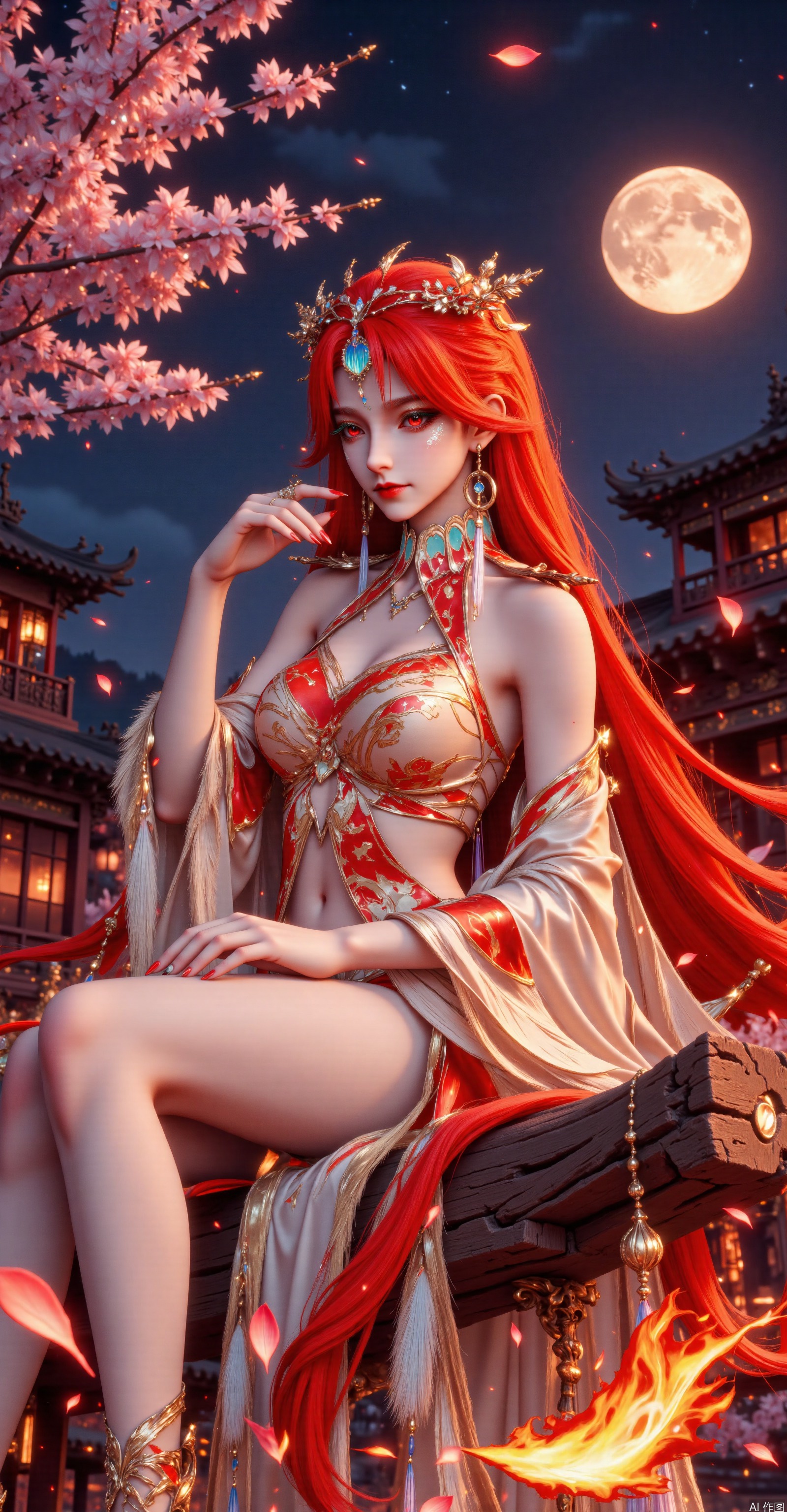 柳七月高清图片 沧元图角色壁纸 手机壁纸