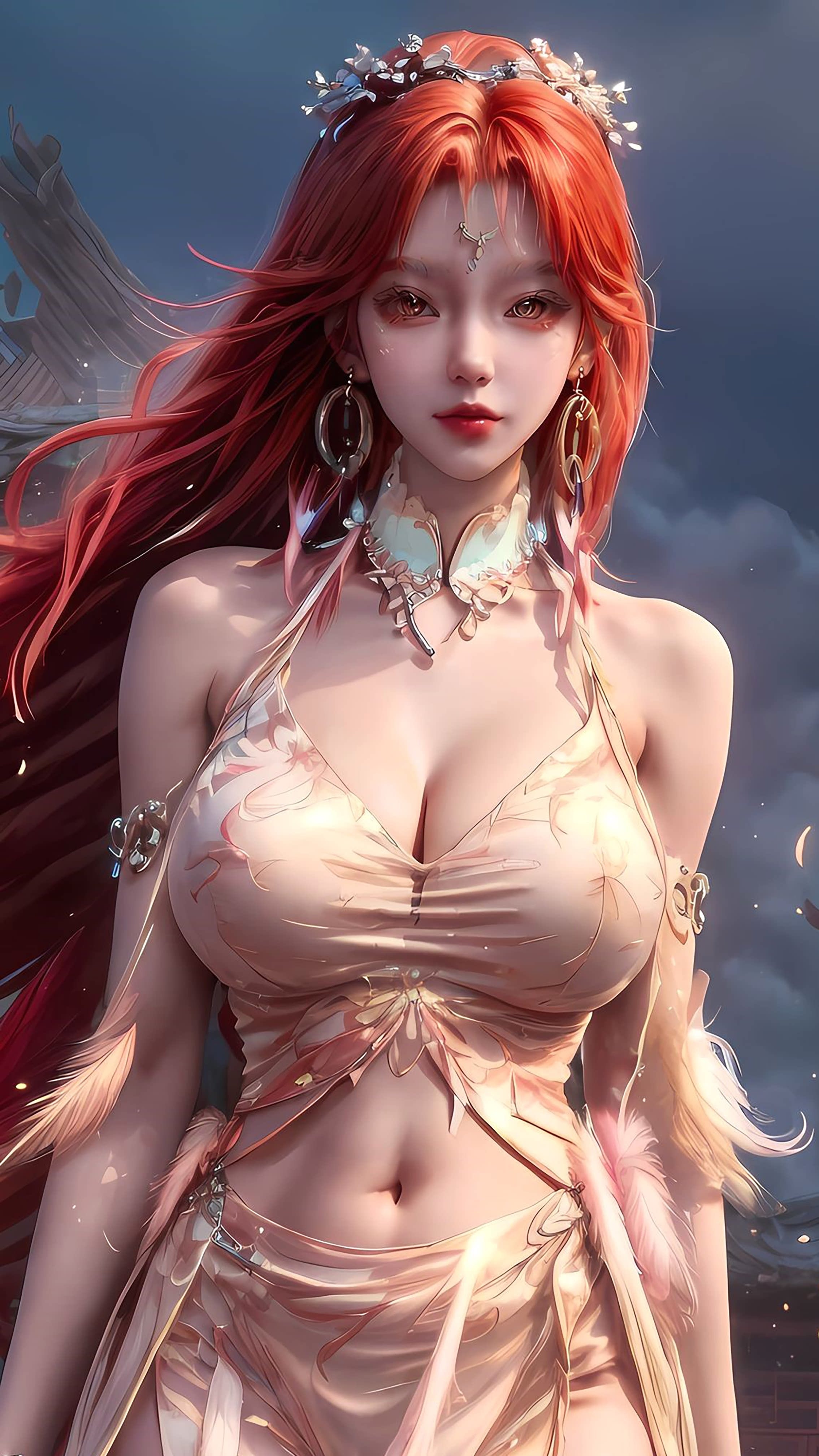 柳七月高清图片 沧元图角色壁纸 手机壁纸