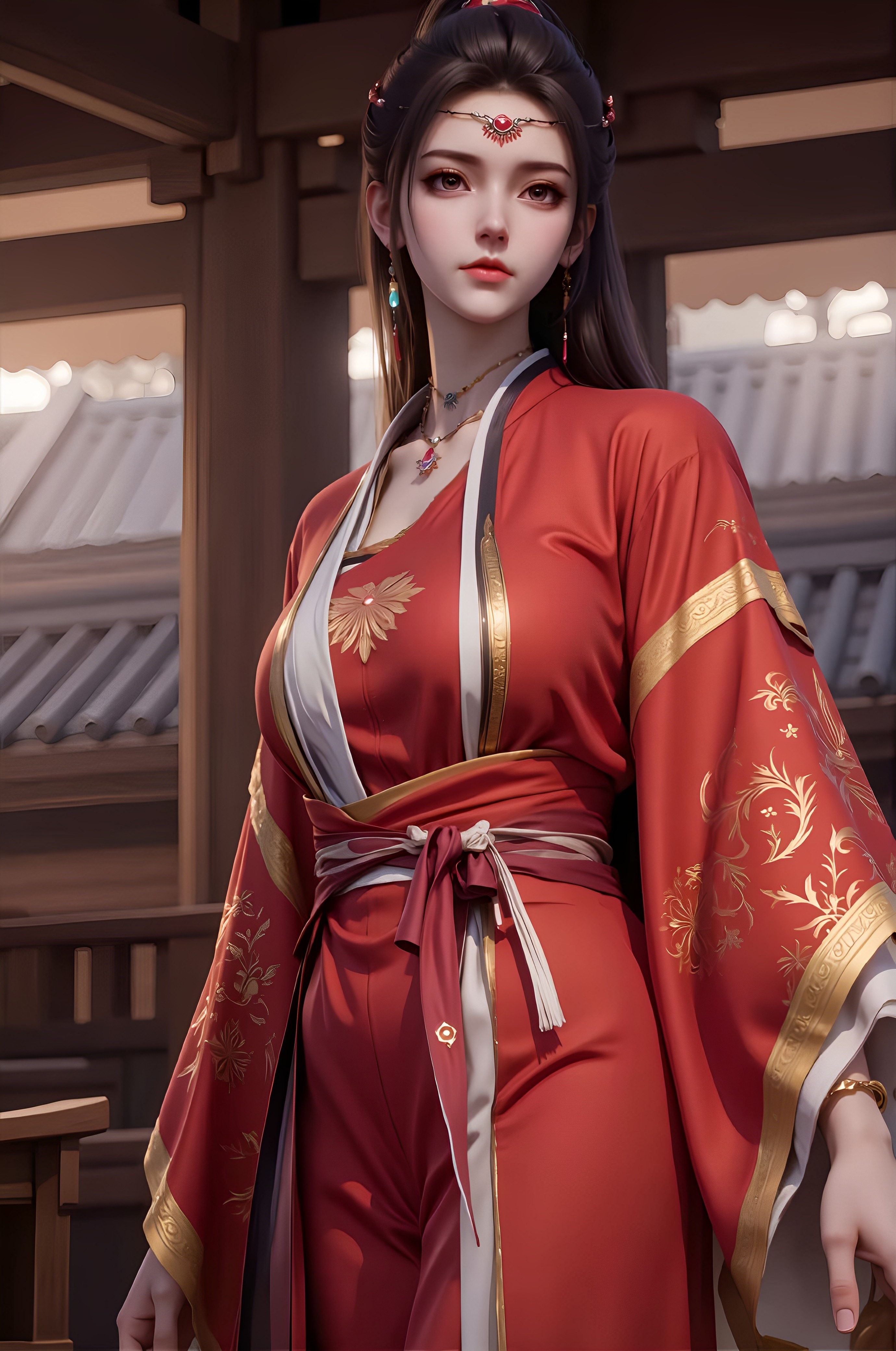 柳七月高清图片 沧元图角色壁纸 手机壁纸