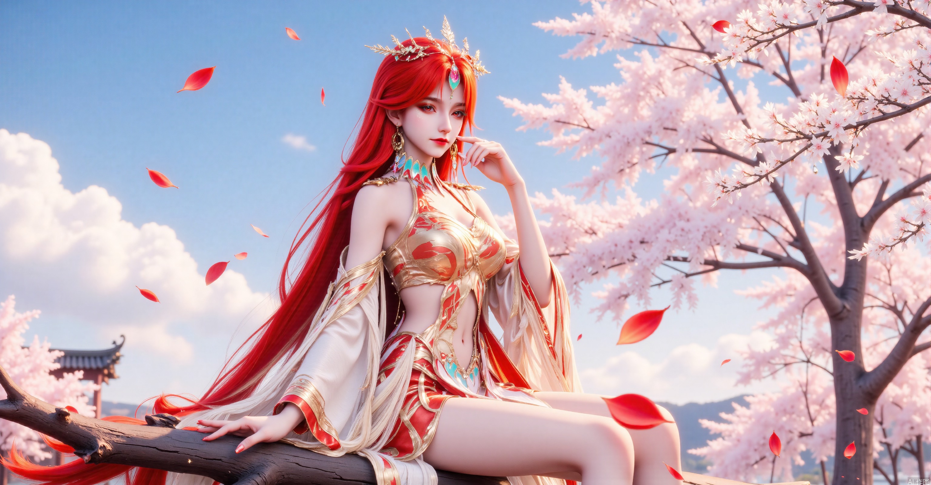 柳七月高清图片 沧元图角色壁纸 手机壁纸