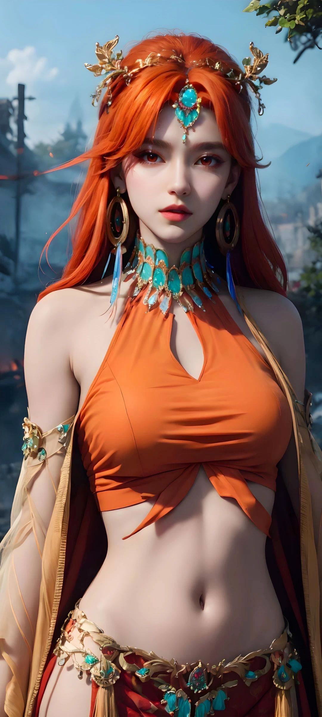 柳七月高清图片 沧元图角色壁纸 手机壁纸