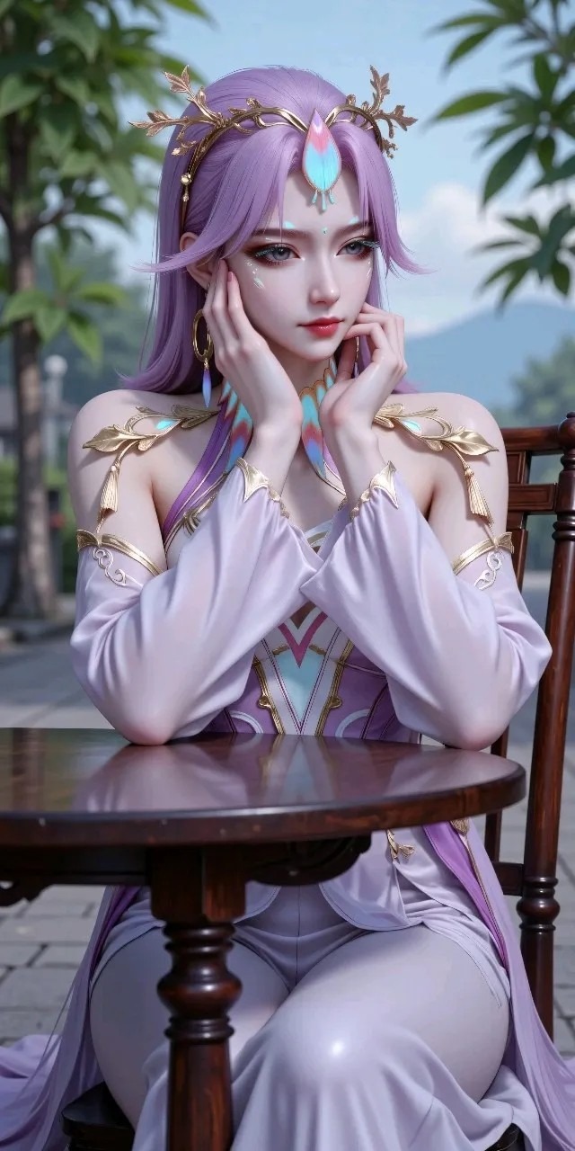 柳七月高清图片 沧元图角色壁纸 手机壁纸