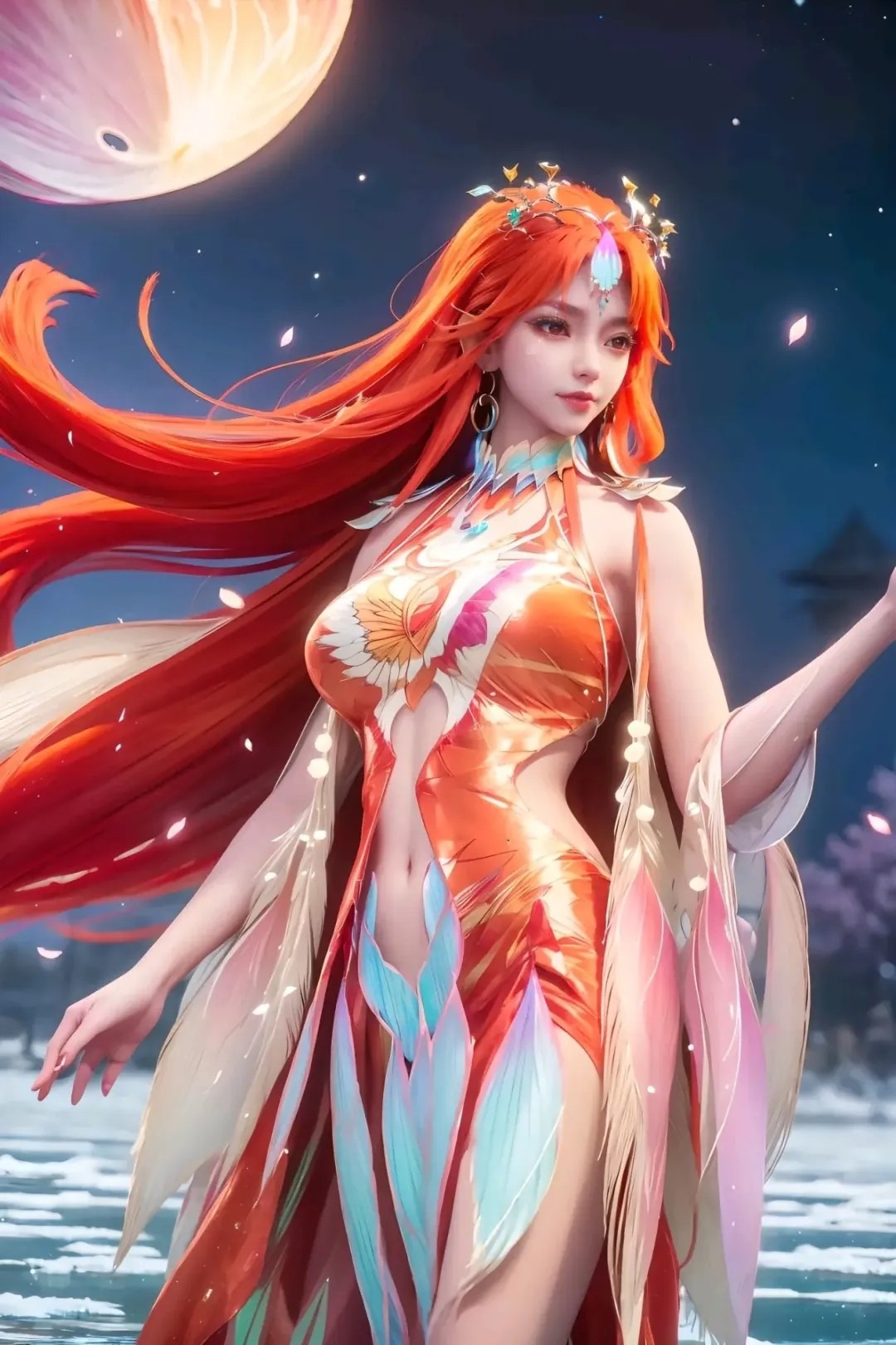 柳七月高清图片 沧元图角色壁纸 手机壁纸