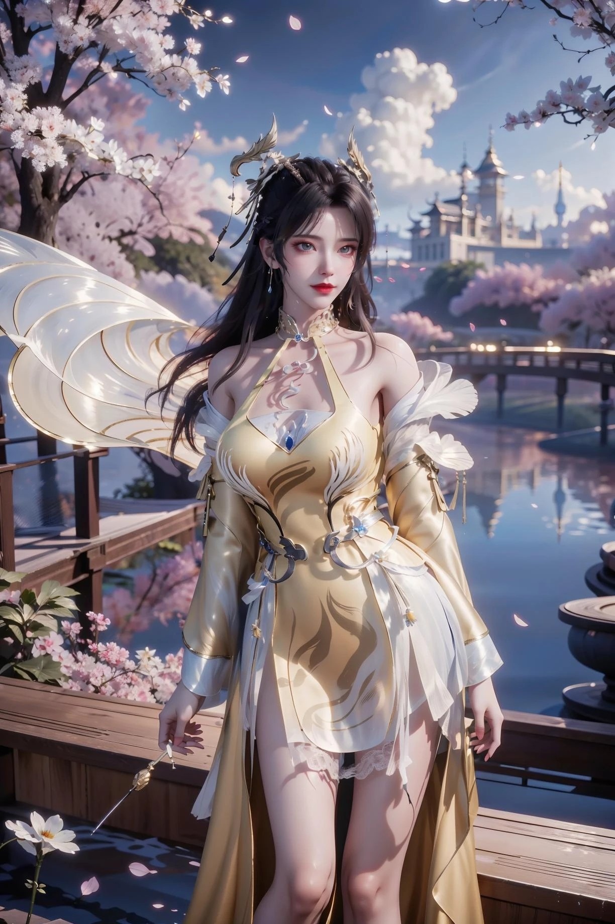 雪落兮高清图片 灵武大陆角色壁纸 手机壁纸