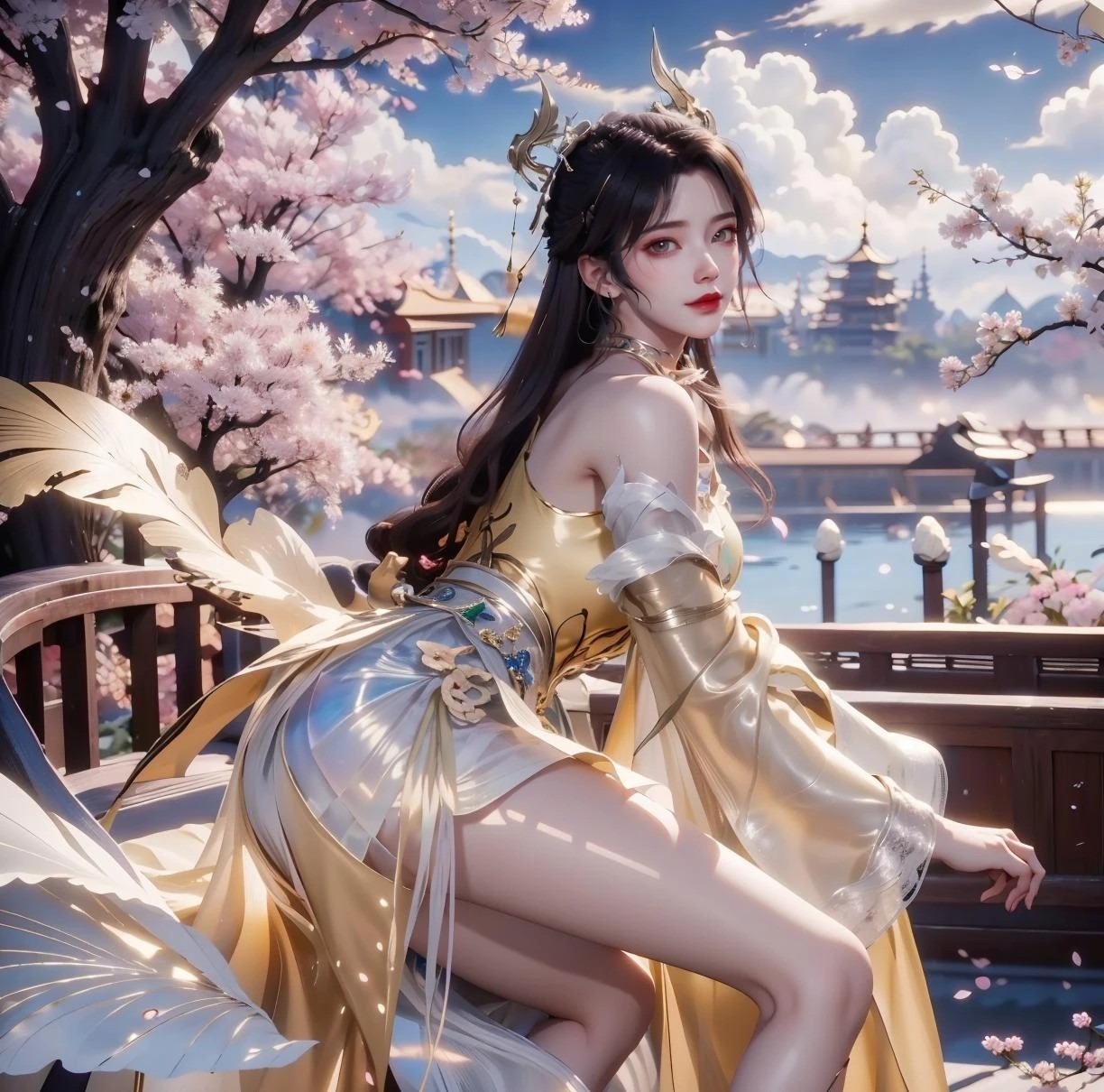 雪落兮高清图片 灵武大陆角色壁纸 手机壁纸