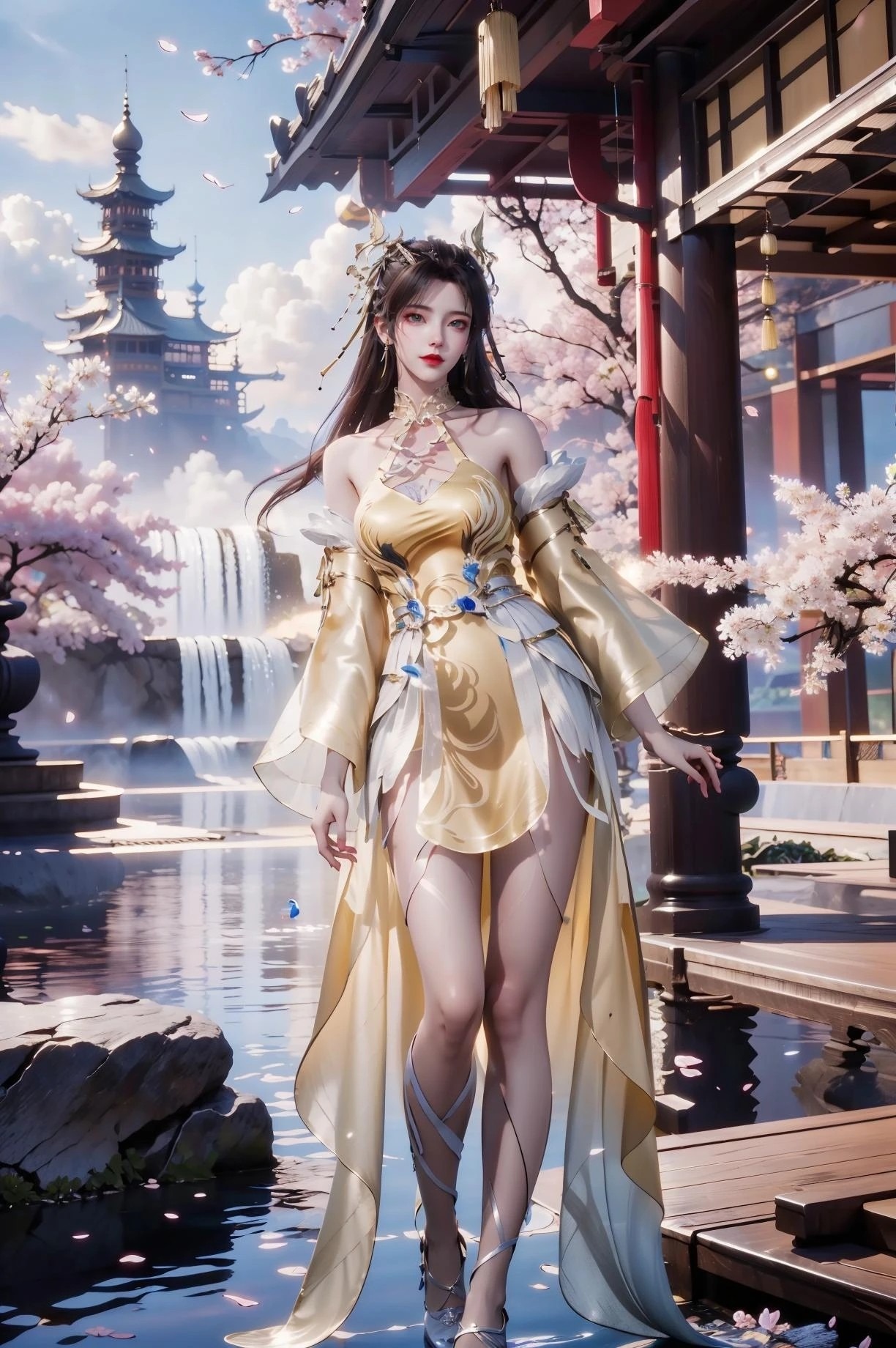 雪落兮高清图片 灵武大陆角色壁纸 手机壁纸