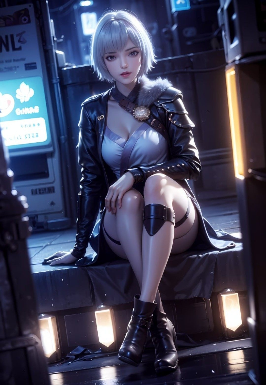 白月魁高清图片 灵笼角色壁纸 手机壁纸