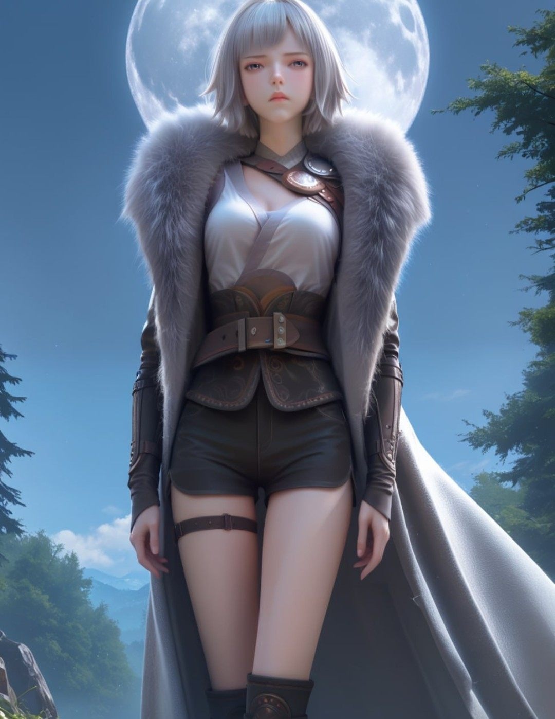 白月魁高清图片 灵笼角色壁纸 手机壁纸