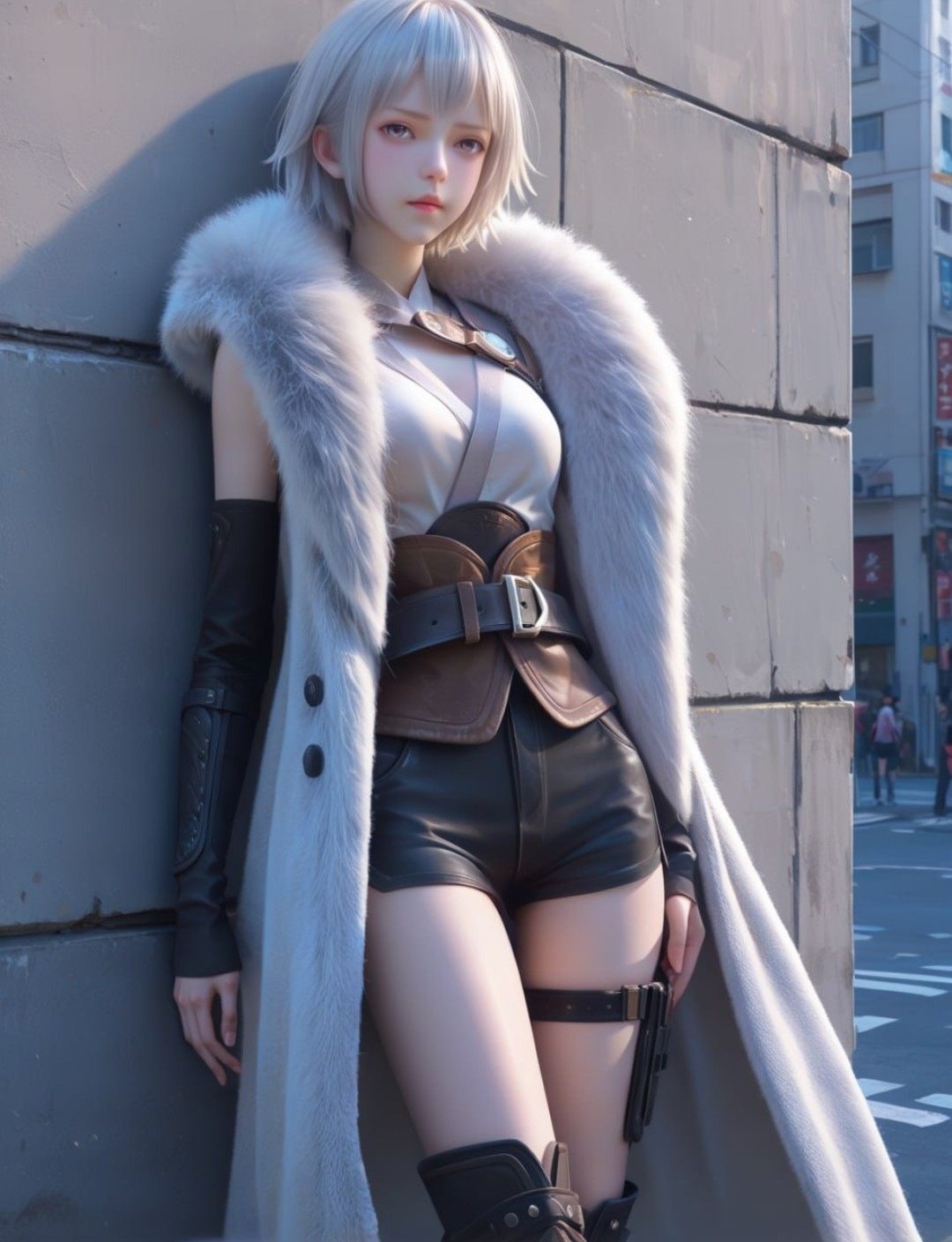 白月魁高清图片 灵笼角色壁纸 手机壁纸