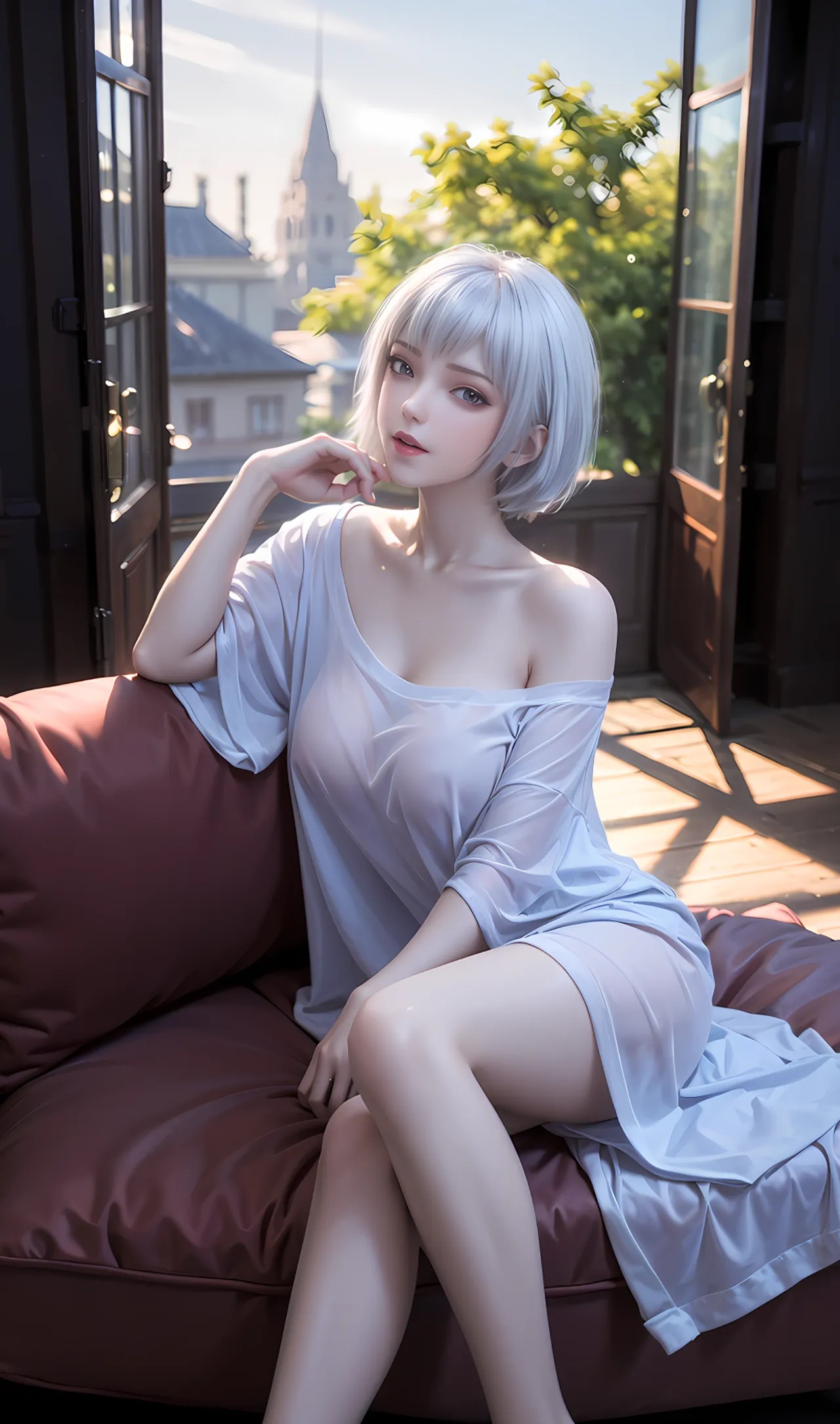 白月魁高清图片 灵笼角色壁纸 手机壁纸