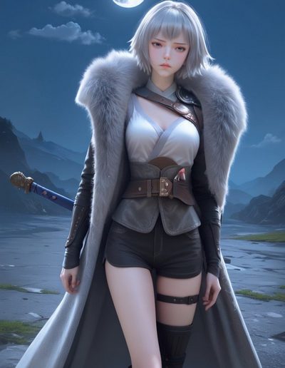 白月魁高清图片_灵笼角色壁纸_手机壁纸4K无水印下载