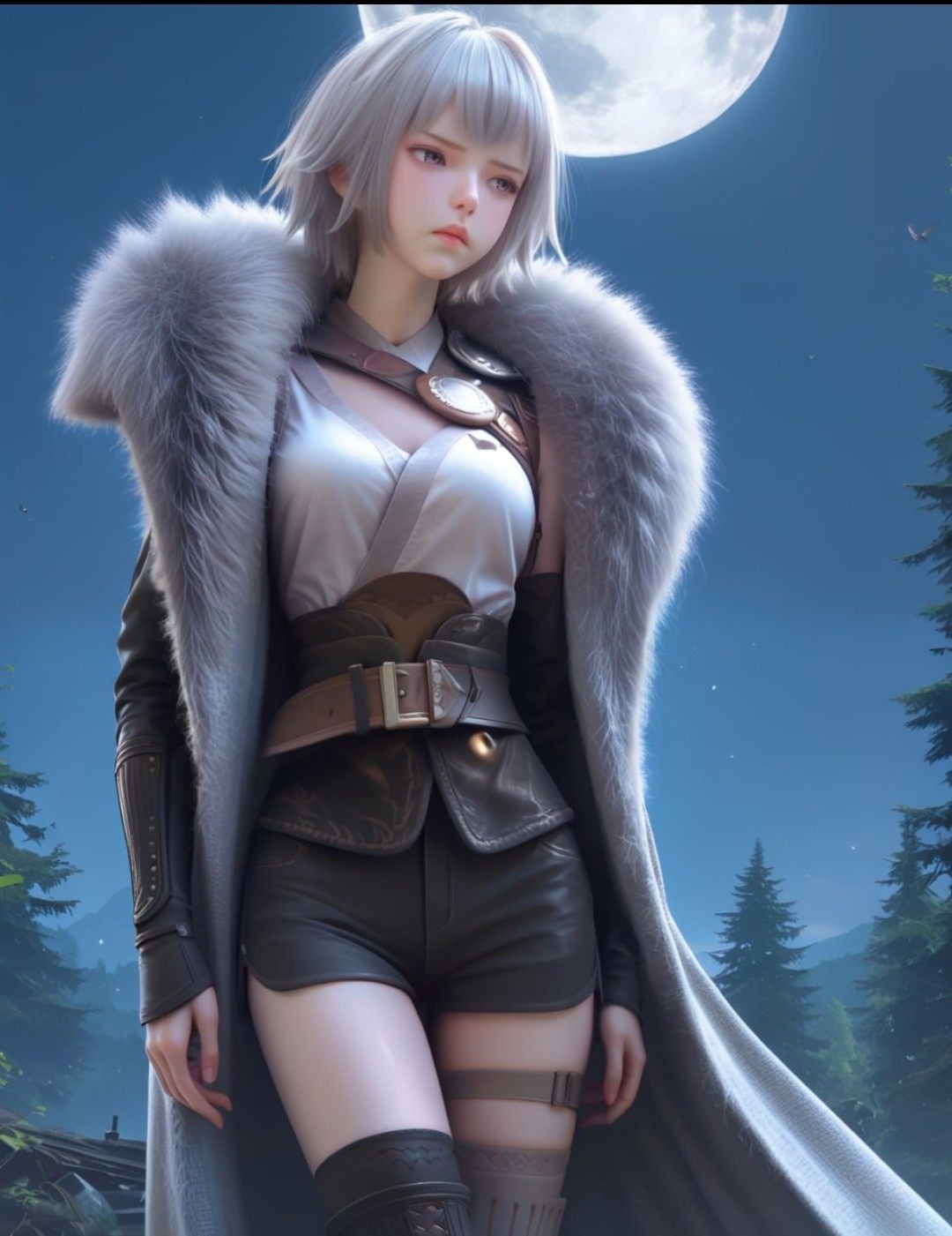 白月魁高清图片 灵笼角色壁纸 手机壁纸